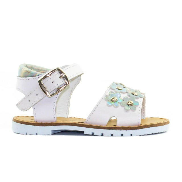 Sandalias para Niña Querubines 01 blanco 15.5