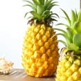 thumbnail image 4 of SPRING PARK Artificial Pineapple Fruit Ornament, Fake Pineapple Display High Simulation Dummy Fruits Vegetables Studio Photo Prop for House Party Decor, 4 of 6