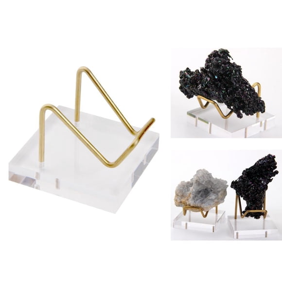 Soporte de exhibición mineral Hugo Base de soporte para minerales de cristal Piedras de decoración
