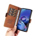 thumbnail image 4 of For Motorola Moto G54 5G Cell Phone Leather Case Stand Wallet Cover, 4 of 5