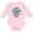 AD-Pink, variant on Happy Birthday, Daddy Best Ever in Blue Boys or Girls Long Sleeve Baby Bodysuit