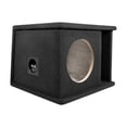 thumbnail image 5 of QPower 8 Inch Single Horn Ported Subwoofer Box Enclosure, 5/8 Inch MDF, Black Carpet, 5 of 7