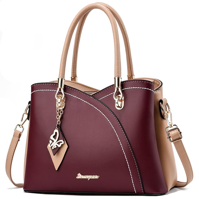Bolso SimYeer, monederos de piel tipo bandolera para mujer