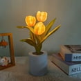 thumbnail image 3 of Bewildely Compatible con múltiples dispositivos La lámpara ayuda en el hogar Regalo elegante para cualquier ocasión Lámpara de flores Type3 NO3, 3 of 6