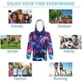 thumbnail image 2 of Youth Cartoon Hoodie Fashion Long Sleeve Kids Pullover Coat Casual Hoody Hooded Sweatshirts for Boys Girls, 2 of 8