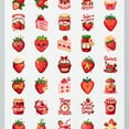 thumbnail image 4 of 35pcs-50pcs Cute Stickers Kids Stickers Strawberry Stickers Jam Stickers DIY Stickers for Suitcase Fridge, 4 of 9