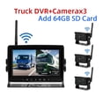 thumbnail image 2 of 1280x720 High Definition Wireless Truck DVR IPS Monitor 7" Night Vision Reverse Backup Recorder Wifi Camera ,Clear Night Vision, 2 of 7
