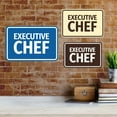 thumbnail image 2 of Signs ByLITA Classic Framed Executive Chef Door or Wall Sign Easy Installation | Office And Shop Decor | Bars And Restaurants Sign (Black Gold) - Medium, 2 of 9