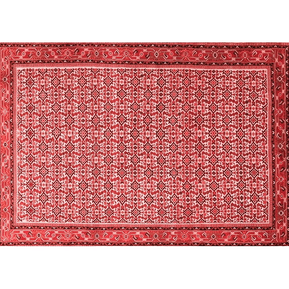 Ahgly Company Indoor Rectangle Persian Red Traditional Area Rugs, 2' x 5'
