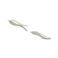 thumbnail image 4 of Hytrove 1Par Pendientes Trepadores Hoja Delicados Para Mujer, 4 of 7