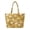 Tropical Floral, variant on Qpednta Pastel Patch Print Quilted Tote Bag for Women, Fits 14 Inch Laptop Large Handbag, with Inner Pocket Women Quilted Tote Purse, for Work School