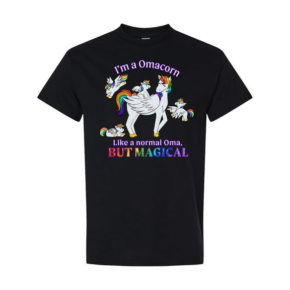 Inktastic I'm a Omacorn, Like a Normal Oma, but Magical T-Shirt