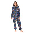 thumbnail image 4 of joogoo Eagles Flag Checkered Unisex Adults Onesies Pajamas Jumpsuits L, 4 of 7