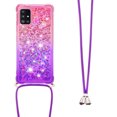 thumbnail image 3 of Funda para Samsung Galaxy A51 5G Brillantina Líquida Divertida Reluciente y con Cristales en Movimiento Cuerpo Cruzado con Cordón Ajustable, 3 of 5
