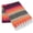 Hot Pink/Orange/Tan, variant on La Montana 4 Pack Mexican Blankets, 74" x 50" Yoga Blankets, Light Blue/Mint/Silver/White