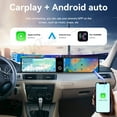 thumbnail image 5 of SNATEEN Dual 12.3 inch Carplay Screen/Radio/Multimedia Player for BMW 3 Series E92 2004-2011 Models Universal Car Navigation/GPS Upgrade Headunit Android Display 1080P Touch Screen Replace System, 5 of 15