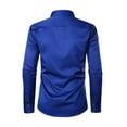 thumbnail image 3 of Coshow Men's Dress Shirt Long Sleeve Button Down Shirts Slim Fit Business Casual Shirts with Pocket, 3 of 7