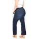 thumbnail image 4 of Jeans bootcut con strech Tallas Extras, 3729 (Azul oscuro) azul oscuro 36, 4 of 5