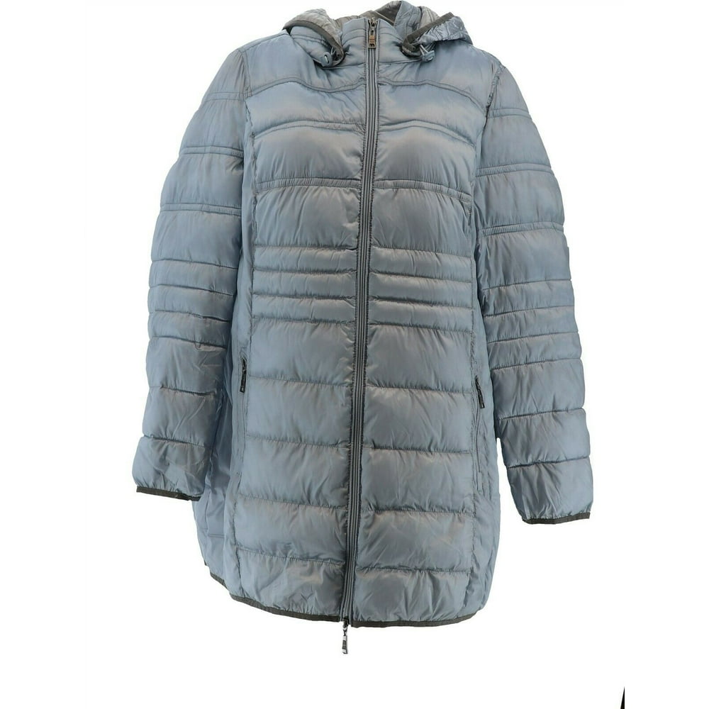 NuAge - Nuage Quilted Packable Jacket Removable Hood Women's A349636 ...