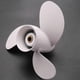 thumbnail image 5 of Boat Propeller 6G1-45943-00-El 8 1/2 X 7 1/2 For Yamaha Outboard Engine 6-8Hp Aluminum Alloy 3 Blade, 5 of 5