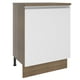 thumbnail image 1 of Mueble de Cocina Madesa Glamy 60 cm 1 Puerta Marrón/Blanco, 1 of 5