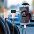 thumbnail image 2 of Usb C Adapter, Stream Music From Your Cellphone To Car Speaker System Usb Cable Use High-purity Copper Wire  For Outdoors For Home For Work For Travel, 2 of 8