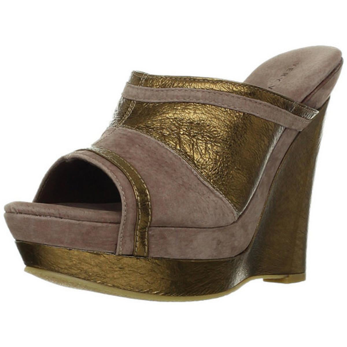 bronze wedge sandals
