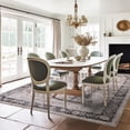 thumbnail image 4 of Rugs for Living Room Area Rug Carpet x Vintage Living Room Rugs for Bedrooms Machine Washable Rug for Dining Room Nusery Floral Distressed Grey Rug, 4 of 8