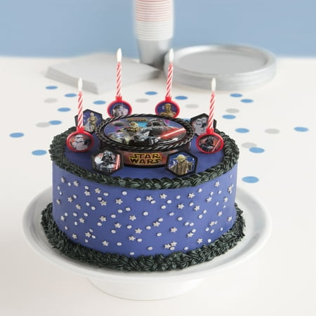Star Wars Cake Decoration Kit 17pc Walmart Com