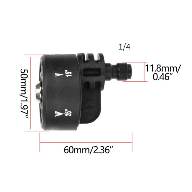 Six In One Adjustable Pressure Cleaning Nozzle