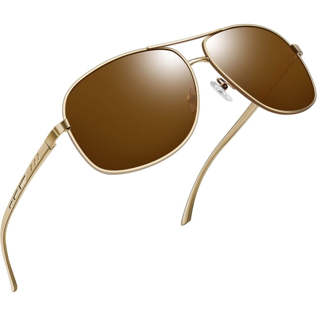 Gafas de Sol Joopin Rectangulares con Marco Dorado Polarizadas UV400