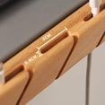 thumbnail image 4 of Adhesive Desk Cable Clip Cord Organizers 2/3Slot Cable Clips for Home Desk Car Use For ClutterFree Environment, 4 of 9