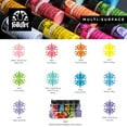 thumbnail image 2 of FolkArt Multi-Surface Satin Acrylic Paint 10 Color Set, 2 fl. oz. each, Brights, 2 of 3