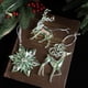 thumbnail image 2 of Shiny Acrylic Christmas Tree Charms Snowflake Reindeer Shaped Hanging Pendants Ornament for Home Decor Xmas New Year Gift, 2 of 5