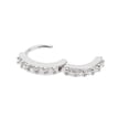 thumbnail image 4 of Petites Boucles d'Oreilles Huggie pour Femmes, Boucles d'Oreilles Créoles en Zircon, Clous, comme Décrit, 6mm, 4 of 8