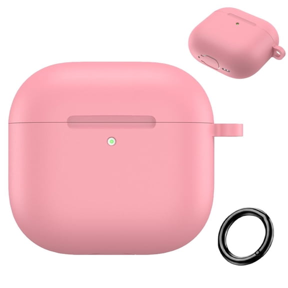 Silicone Case for AirPods 5, Shockproof Protective Cover with Carabiner