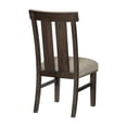 thumbnail image 6 of Lexicon Traditional Wood Dining Room Side Chair in Brown (Set of 2), 6 of 7