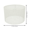 thumbnail image 2 of Woven Lamp Shade for Table Lamp and Floor Light Farmhouse Style 1 Set, 2 of 5