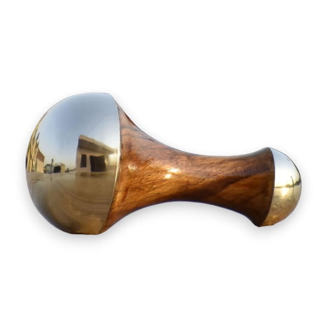 Herramienta de masaje HEALTHANDWEALTH Kansa Wand 2 en 1 Mini Grip