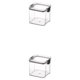 thumbnail image 1 of Contenedor de almacenamiento de alimentos Naiovety con tapas herméticas 460ML 700ML 950ML 1300ML 1800ML, 1 of 6