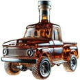 thumbnail image 4 of Vintage Decanter, Decorative Whiskey Bottle, Off-Road Vehicle Design, Transparent glass bottle Bar decoration (I), 4 of 6