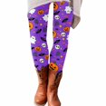 thumbnail image 5 of Gym Clothes for Woman Graphic‑Print High‑Waist‑Stretchy 7/8‑Length Slim‑Fit Workout Pants Fitness Clothing XL, 5 of 5