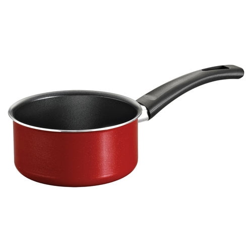 Tramontina Mainstays 1 Quart NonStick Red Open Sauce Pan
