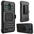 thumbnail image 2 of GSA Holster Case Kickstand for LG K30, K10 (2018) Harmony BLACK, 2 of 3