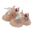 thumbnail image 5 of Leey-World Baby Girl Shoes Girls Girls Shoes Kids Tennis Runners Running Sneakers(Pink,6.5), 5 of 5