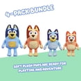 thumbnail image 3 of Bluey Juego de Peluches de la Familia Heeler 4 Figuras de Peluche de 7-8", 3 of 5