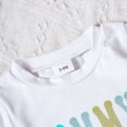 thumbnail image 5 of Aunties Bestie Mama's Baby Clothes Baby Boy Short Sleeve Letter T-Shirt Solid Color Shorts Summer Outfit, 5 of 5
