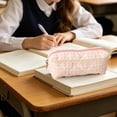 thumbnail image 4 of Small Cute Adorable Versatile Pencil Case Makeup Bag Cloth Pouch Organizer for Stripling Teenagers Home Office University Travel Storage Beautiful Lightweight Portable Ideal Gift 6.7x2.7x1.9 Inches, 4 of 7