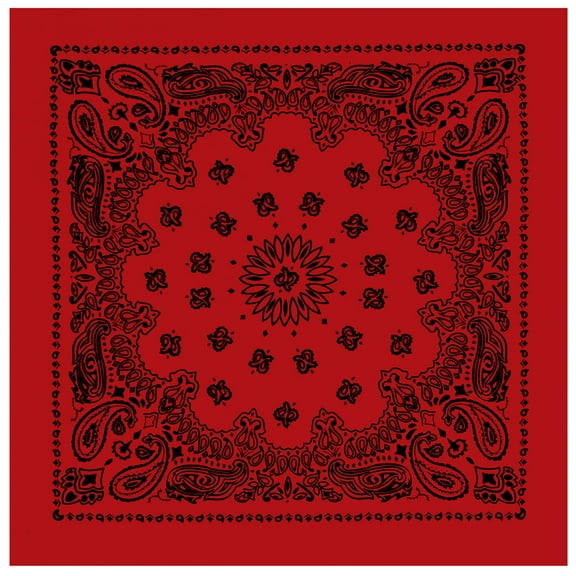 Rothco Trainmen Paisley Bandana – Extra-Large 27” X 27"