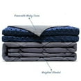 thumbnail image 3 of 100% Cotton Glass Bead Weighted Blanket with Duvet Cover, 3 of 9